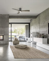 54 inch Aviator Ceiling Fan - Graphite Finish Installed in Room