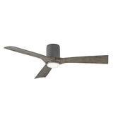 54 inch Aviator Ceiling Fan - Graphite Finish with Light