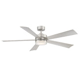 60 inch Wynd Ceiling Fan - Stainless Steel Finish