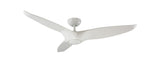 60 inch Morpheus III Ceiling Fan - Gloss White no light