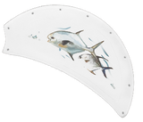 Permit - Game Fish of the Florida Keys Custom Canvas Blades