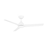 54 inch Mocha by WAC Smart Fans - Matte White