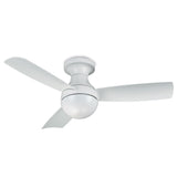 44 inch Orb Ceiling Fan in Matte White