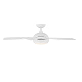 52 inch Odyssey by WAC Smart Fans - Matte White Side View