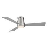 52 inch Hug Ceiling Fan in Brushed Nickel