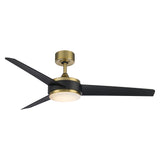 54 inch Mod by WAC Smart Fans - Soft Brass and Matte Black
