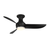 44 inch Corona by Modern Forms - Matte Black with Brushed Nickel Trim