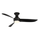 52 inch Corona by Modern Forms - Matte Black with Brushed Nickel Trim