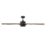 65 inch Wyndmill by Modern Forms - Matte Black and Barnwood side view