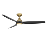 62 inch Skylark by Modern Forms - Soft Brass and Matte Black