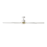 72 inch Aura Smart Fan by Modern Forms - Matte White and Soft Brass