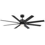 52 inch Renegade Ceiling Fan - Matte Black Finish