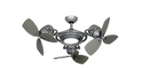 18 inch Tristar Triple Ceiling Fan with Light