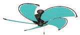 52 inch Oil Rubbed Bronze Dixie Belle Ceiling Fan - Sunbrella Aruba Canvas Blades