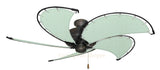 52 inch Oil Rubbed Bronze Dixie Belle Ceiling Fan - Sunbrella Sea Canvas Blades