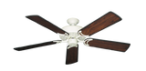 Dixie Belle Ceiling Fan in Navajo White with Burnt Cherry Blades