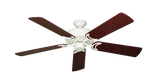 Dixie Belle Ceiling Fan in Navajo White with Cherry Matte Blades