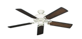 Dixie Belle Ceiling Fan in Navajo White with Distressed Hickory Blades