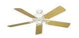 Dixie Belle Ceiling Fan in Navajo White with Honey Oak Blades
