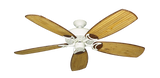 Dixie belle ceiling fan in Navajo White with Arbor 275 blades