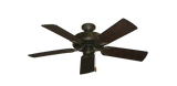 Dixie Belle ceiling fan in Oil Rubbed Bronze with Distressed Walnut Blades