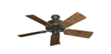 Dixie Belle ceiling fan in Oil Rubbed Bronze with Mahogany Gloss Blades