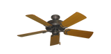 Dixie Belle ceiling fan in Oil Rubbed Bronze with Teak Matte Blades