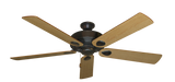 60 inch Futura Ceiling Fan in Oil Rubbed Bronze with Maple Matte Blades