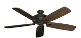 Futura Ceiling Fan in Oil Rubbed Bronze with Dark Walnut Arbor 725 Blades