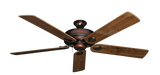 60 inch Futura Ceiling Fan in Wine with Mahogany Gloss Blades