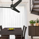 52 inch Reveal Ceiling Fan in Oil Rubbed Bronze Motor Finish and Distressed Hickory Blades with LED Light