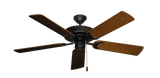 52 inch Raindance Ceiling Fan - Traditional Oak / Cherry Plain LT Blades