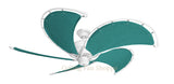 52 inch Raindance Nautical Ceiling Fan - Sunbrella Persian Green Canvas Blades
