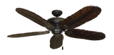 Tiara Ceiling Fan in Oil Rubbed Bronze with Dark Walnut Arbor 500 Blades
