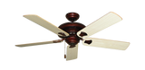 Tiara Ceiling Fan in Wine with Bleached Oak Gloss Blades