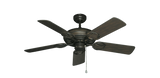 Oil Rubbed Bronze Trinidad Outdoor Ceiling Fan with Oil Rubbed Bronze ABS Blades