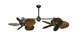 35 inch Twin Star III Double Ceiling Fan -  Arbor 600 Blades, Oil Rubbed Bronze Motor Finish