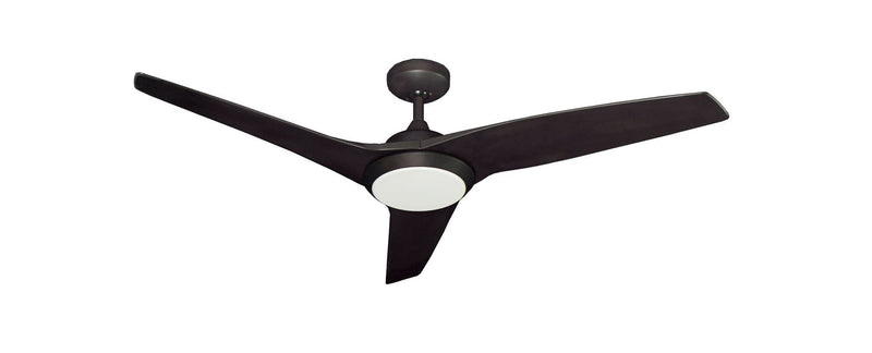 52 inch Evolution Ceiling Fan by Tropos Air - Matte Black