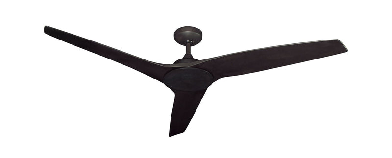 60 inch Evolution Ceiling Fan by Tropos Air - Matte Black