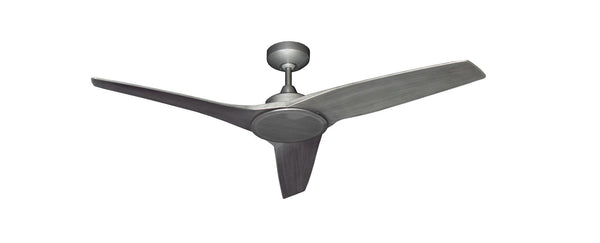 52 inch Evolution Ceiling Fan by Tropos Air - Brushed Nickel