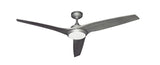 60 inch Evolution Ceiling Fan by Tropos Air - Brushed Nickel