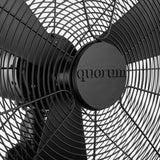 Impulse 20 inch Indoor/Outdoor Wall Fan by Quorum - Matte  Black