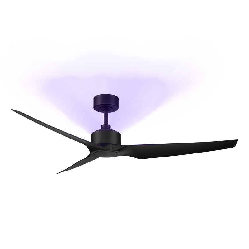 60 inch Teminator Ultraviolet Ceiling Fan by WAC Smart Fans - Matte Black