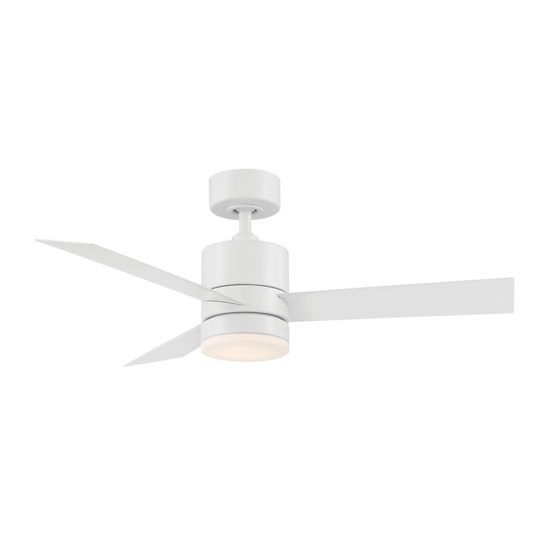 44 inch San Francisco Ceiling Fan by WAC Smart Fans - Matte White