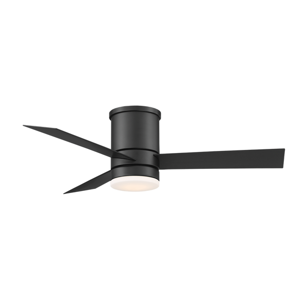 44 inch Axis Flush Ceiling Fan - Matte Black