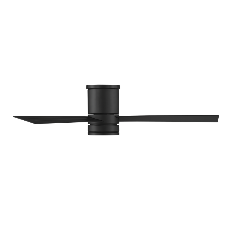 44 inch Axis Flush Ceiling Fan - Matte Black