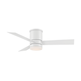 44 inch Axis Flush Ceiling Fan - Matte White