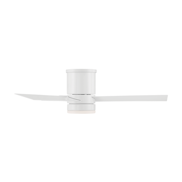 44 inch Axis Flush Ceiling Fan - Matte White