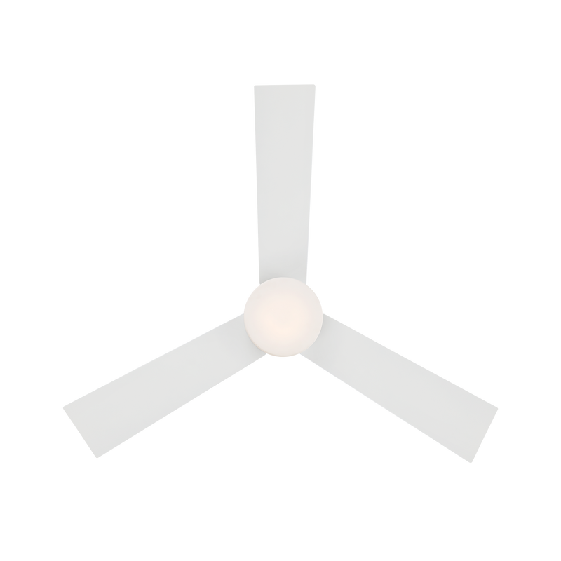 44 inch Axis Flush Ceiling Fan - Matte White