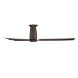 52 inch Smooth Flush Ceiling Fan with LED Light by Modern Forms - Bronze